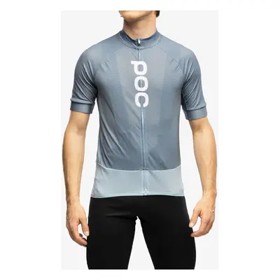 POC Essential Road Logo Jersey Kerékpáros Póló - calcite blue/mineral blue