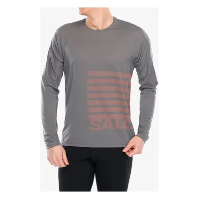 Salomon Sense Aero LS Tee GFX Futófelső - castel