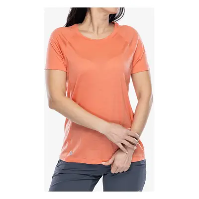 Smartwool Active Ultralite Short Sleeve Női merino gyapjú póló - coral reef