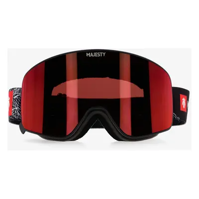 Majesty The Force C Síszemüveg - black/red garnet/rose revo