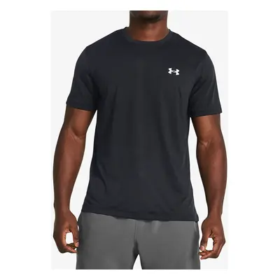 Under Armour UA Launch Short Sleeve Gyorsan száradó póló - black/reflective