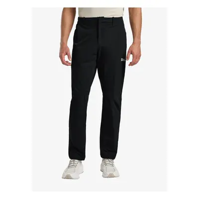 Jack Wolfskin Prelight Stride Pant Softshell nadrág - black