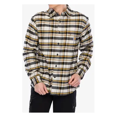 Carhartt Flannel L/S Plaid Shirt Ing - malt