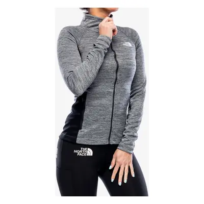 The North Face AO Midlayer FZ Cipzáras Női Felső - asphalt grey wht/blk