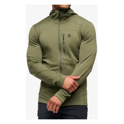 Black Diamond Coefficient Fleece Hoody Kapucnis felső - tundra