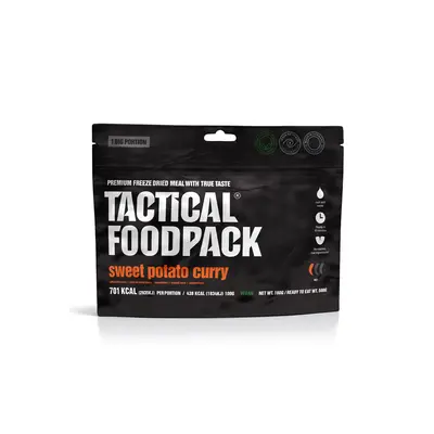 Tactical Foodpack liofilizált étel, édesburgonya-curry, g