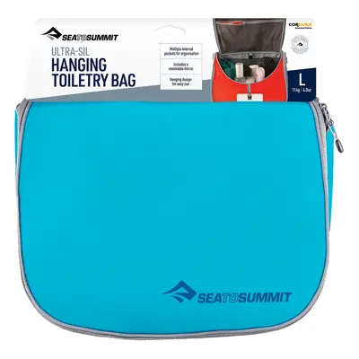 Sea To Summit Ultra-Sil Hanging Toiletry Bag Large Neszesszer - blue atoll