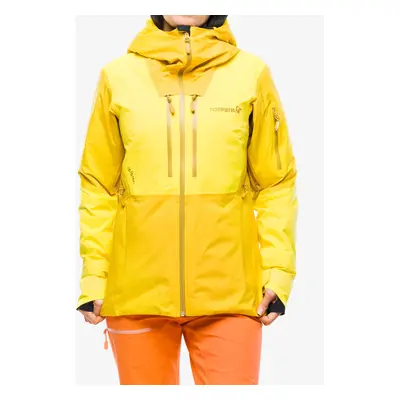 Norrona Lofoten GORE-TEX Thermo100 Jacket Női sídzseki - blazing yellow/sulphur