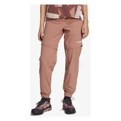 adidas TERREX Utilitas Zip Off Pants Női nadrág - warm clay