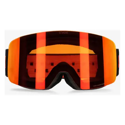 Uvex pwdr FM Síszemüveg - black/red/orange/clear