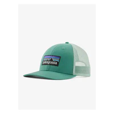 Patagonia P-6 Logo LoPro Trucker Hat Baseball-Sapka - heartleaf green