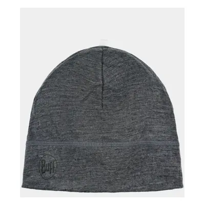 Buff Lightweight Merino Wool Hat Sapka - solid grey