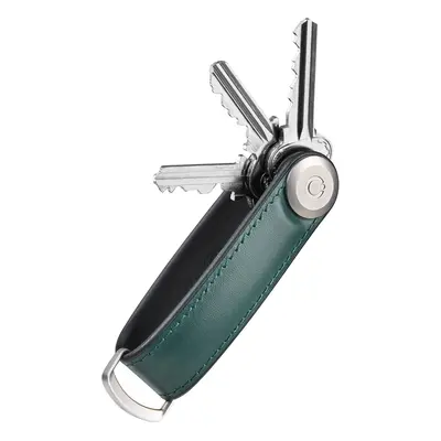 Orbitkey Leather Hybrid Kulcstartó - pine green