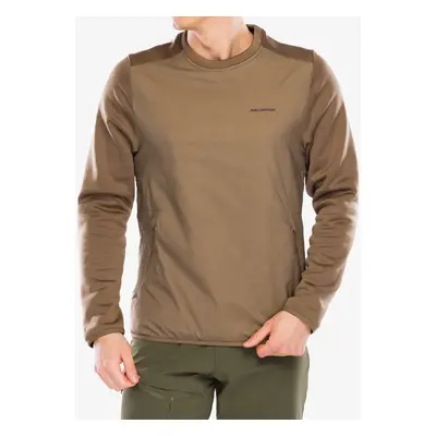 Salomon Outline Hybrid Warm Pullover Férfi pulóver - shitake