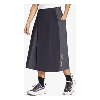 adidas TERREX National Geographic WIND.RDY Skirt Szoknya kiránduláshoz - black