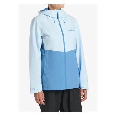 Jack Wolfskin Weiltal 2L Jacket Női esőkabát - ice blue