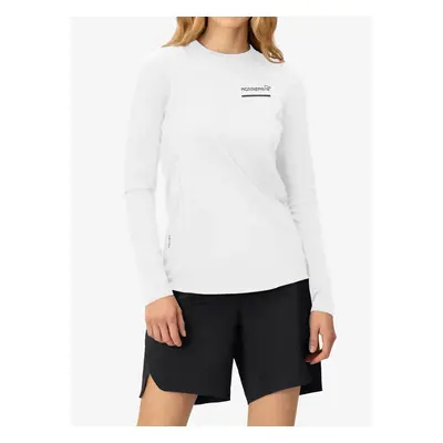 Norrona Senja Equaliser Lightweight Long Sleeve Női futófelső - snow white