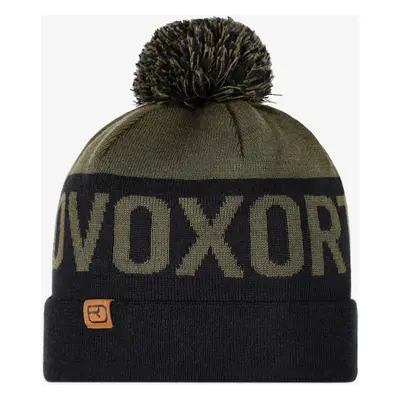 Ortovox Bobble Knit Beanie Téli sapka - dark wild herbs