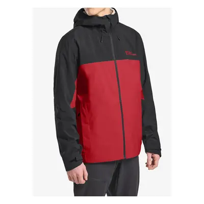 Jack Wolfskin Weiltal 2L Jacket Esőkabát - adrenaline red