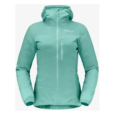 Norrona Falketind Aero60 Hood Női széldzseki - malachite green