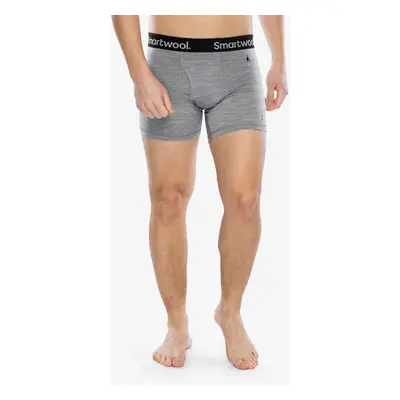 Smartwool Merino Boxer Brief Boxed Termoaktív boxeralsó - light gray heather