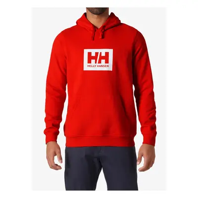 Helly Hansen HH Box Hoodie Kapucnis felső - alert red