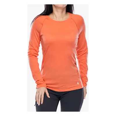 Smartwool Classic All-Season Merino Base Layer Long Sleeve Termoaktív női felső - coral reef