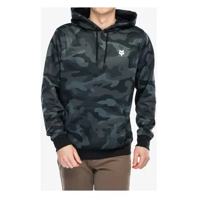 Fox Head Camo Pullover Hoodie Kapucnis felső - black como