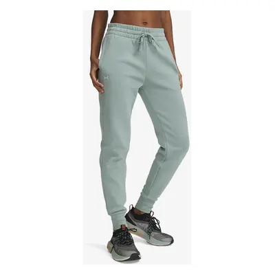 Under Armour Rival Fleece Joggers Női nadrág - silica green/white