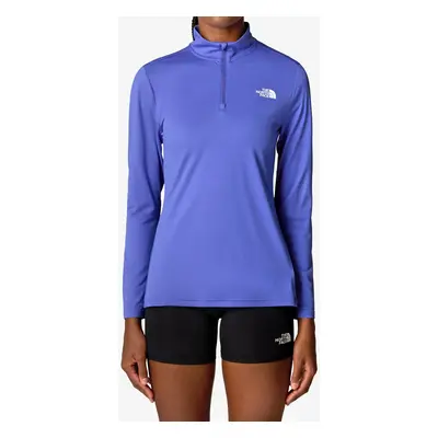 The North Face Flex 1/4 Zip Tee Slim Női felső - indigo plum