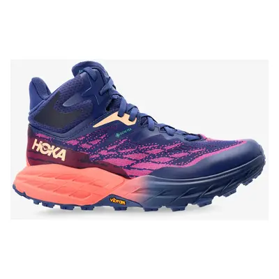 Hoka Speedgoat Mid GTX Női Túracipő - bellwether blue/camellia