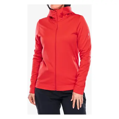 Peak Performance Rider Tech Zip Hood Női kapucnis felső - brilliant red