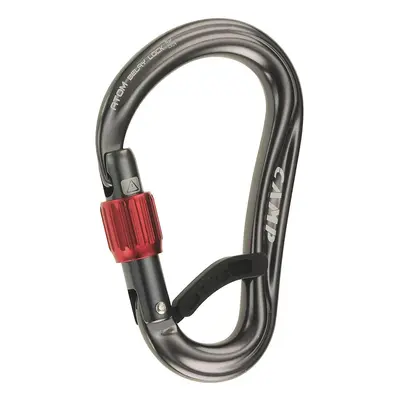 Camp Atom Belay Lock Karabiner - gun metal