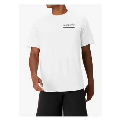 Norrona Senja Equaliser Lightweight T-Shirt Futópóló - white