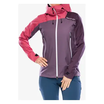 Ortovox Westalpen 3L Light Jacket Női esőkabát - wild berry