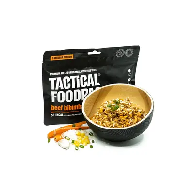 Tactical Foodpack Bibimbap marhahússal Liofilizált étel g