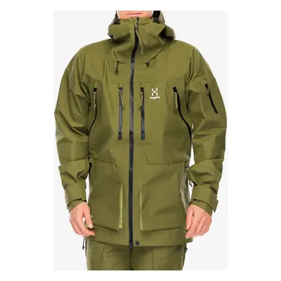 Haglofs Vassi GTX Jacket Esőkabát - olive green/thyme green