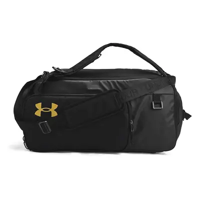 Under Armour Contain Duo Medium BP Duffle Táska - black/metallic gold