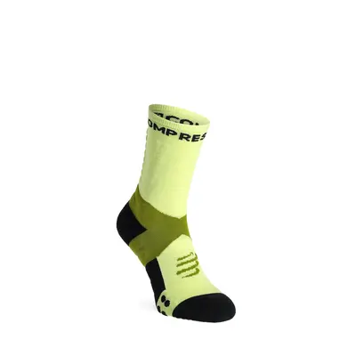 Compressport Ultra Trail Socks v2.0 Futózokni - woodbine/shadow lime