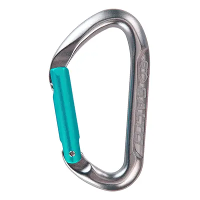 Climbing Technology Salto Karabiner - titanium/acquamarine