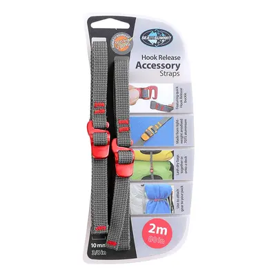 Sea To Summit Accessory Straps with Hook m mm Hevederek - red