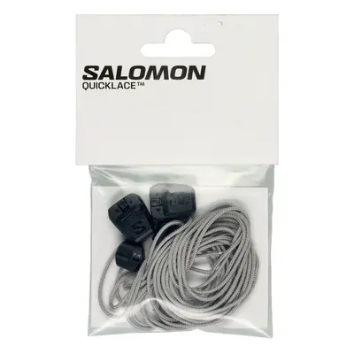 Salomon Quicklace Kit Cipőfűző - silver/black