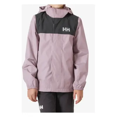 Helly Hansen Jr Vancouver Rain Jacket Gyerekkabát - purple clay