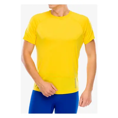 Salomon Cross Run SS Tee Futópóló - lemon