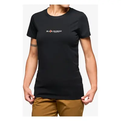 Black Diamond Heritage Wordmark SS Tee Női póló - black