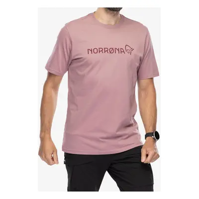 Norrona /29 Cotton Norrona Viking T-Shirt Pamutpóló - grape shake