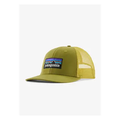 Patagonia P-6 Logo Trucker Hat Sapka - graze green