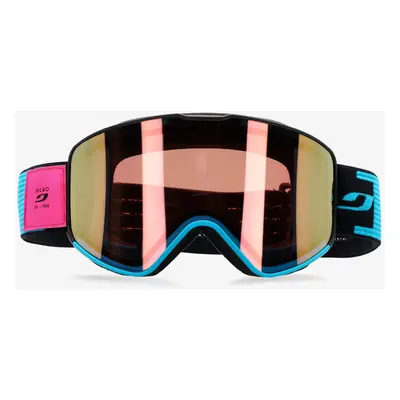 Julbo Cyrius - REACTIV Glare Control Síszemüveg - dark gray/blue/pink flash