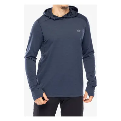 Arcteryx Cormac Hoody Futófelső - black sapphire heather