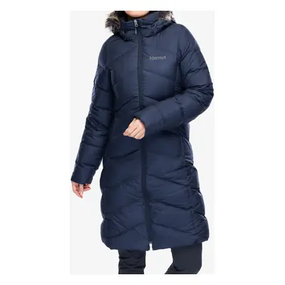 Marmot Montreaux Coat Női tollkabát - midnight navy/navy